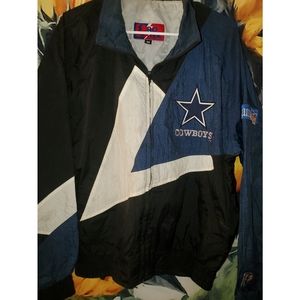 Vintage Dallas Cowboys wind breaker track set